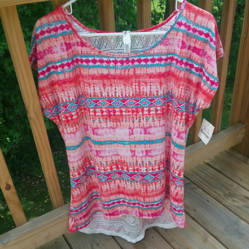 ⭐️ NWT b&b Boutique Shirt/Large - Picture 9 of 12